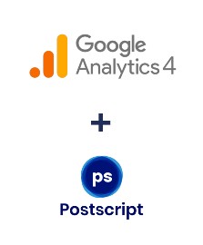 Einbindung von Google Analytics 4 und Postscript