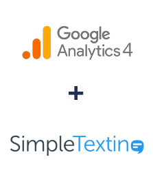 Einbindung von Google Analytics 4 und SimpleTexting