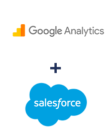 Einbindung von Google Analytics und Salesforce CRM