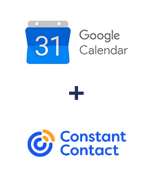 Einbindung von Google Calendar und Constant Contact