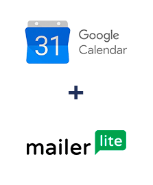 Einbindung von Google Calendar und MailerLite