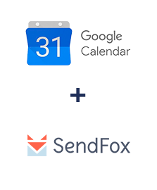 Einbindung von Google Calendar und SendFox