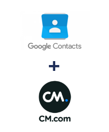 Einbindung von Google Contacts und CM.com