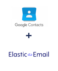 Einbindung von Google Contacts und Elastic Email