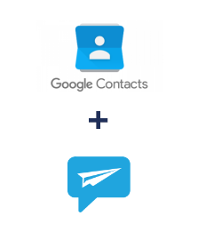 Einbindung von Google Contacts und ShoutOUT