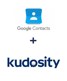 Einbindung von Google Contacts und Kudosity