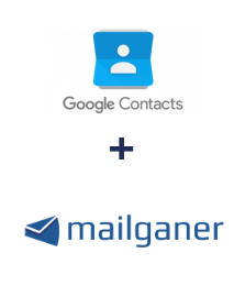 Einbindung von Google Contacts und Mailganer