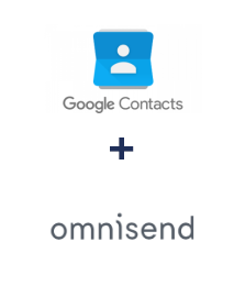 Einbindung von Google Contacts und Omnisend