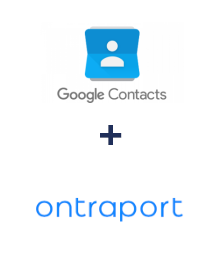Einbindung von Google Contacts und Ontraport