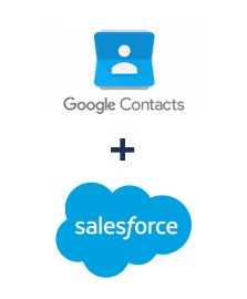 Einbindung von Google Contacts und Salesforce CRM