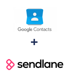 Einbindung von Google Contacts und Sendlane