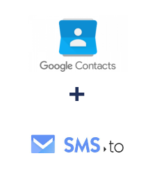 Einbindung von Google Contacts und SMS.to