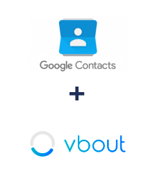 Einbindung von Google Contacts und Vbout