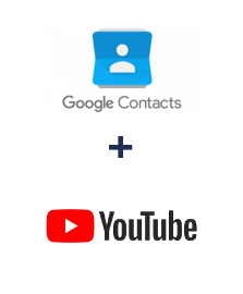 Einbindung von Google Contacts und YouTube