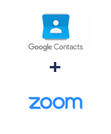 Einbindung von Google Contacts und Zoom