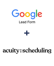 Einbindung von Google Lead Form und Acuity Scheduling