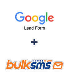 Einbindung von Google Lead Form und BulkSMS