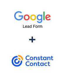 Einbindung von Google Lead Form und Constant Contact