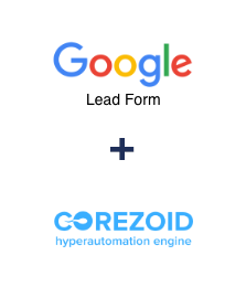 Einbindung von Google Lead Form und Corezoid