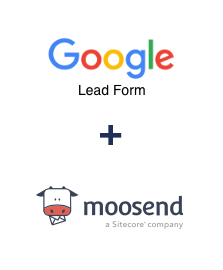 Einbindung von Google Lead Form und Moosend