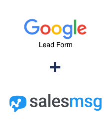 Einbindung von Google Lead Form und Salesmsg