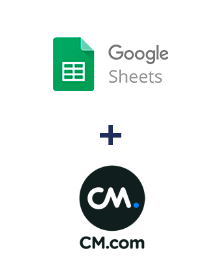 Einbindung von Google Sheets und CM.com