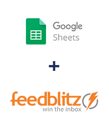 Einbindung von Google Sheets und FeedBlitz