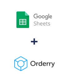 Einbindung von Google Sheets und Orderry