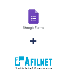 Einbindung von Google Forms und Afilnet