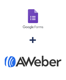 Einbindung von Google Forms und AWeber