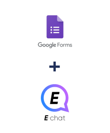 Einbindung von Google Forms und E-chat