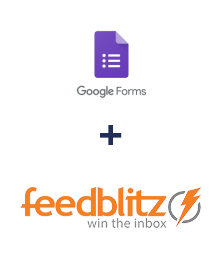 Einbindung von Google Forms und FeedBlitz