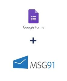 Einbindung von Google Forms und MSG91