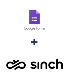 Einbindung von Google Forms und Sinch