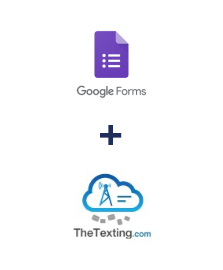 Einbindung von Google Forms und TheTexting