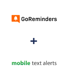 Einbindung von GoReminders und Mobile Text Alerts