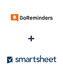 Einbindung von GoReminders und Smartsheet