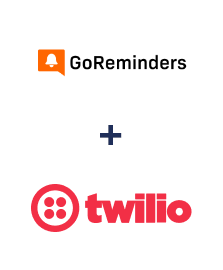 Einbindung von GoReminders und Twilio