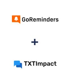 Einbindung von GoReminders und TXTImpact