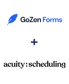 Einbindung von GoZen Forms und Acuity Scheduling