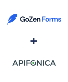 Einbindung von GoZen Forms und Apifonica
