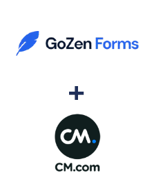 Einbindung von GoZen Forms und CM.com