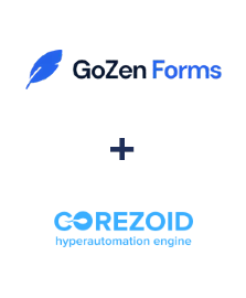 Einbindung von GoZen Forms und Corezoid