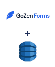 Einbindung von GoZen Forms und Amazon DynamoDB