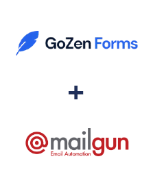 Einbindung von GoZen Forms und Mailgun