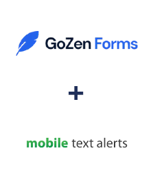 Einbindung von GoZen Forms und Mobile Text Alerts