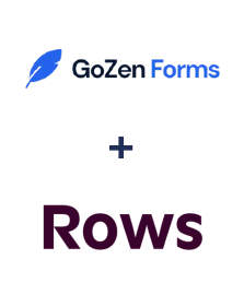 Einbindung von GoZen Forms und Rows