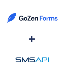 Einbindung von GoZen Forms und SMSAPI