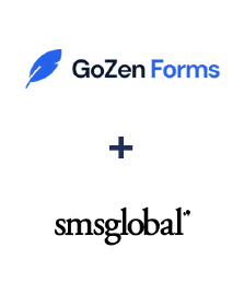 Einbindung von GoZen Forms und SMSGlobal