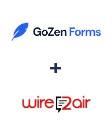 Einbindung von GoZen Forms und Wire2Air